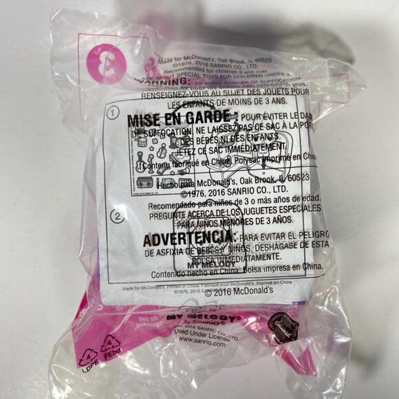 2016 McDonald's Sanrio Hello Kitty My Melody Music Shop #3 - Picture 2 of 2